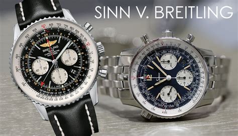 sinn 903 better than breitling.